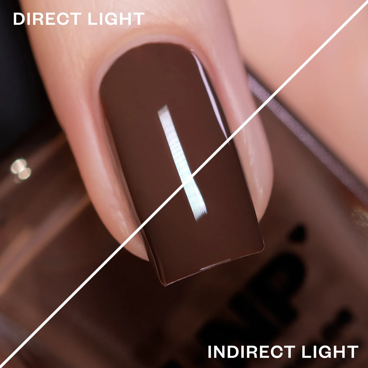 ILNP Campground Chocolate nagellack brun kräm