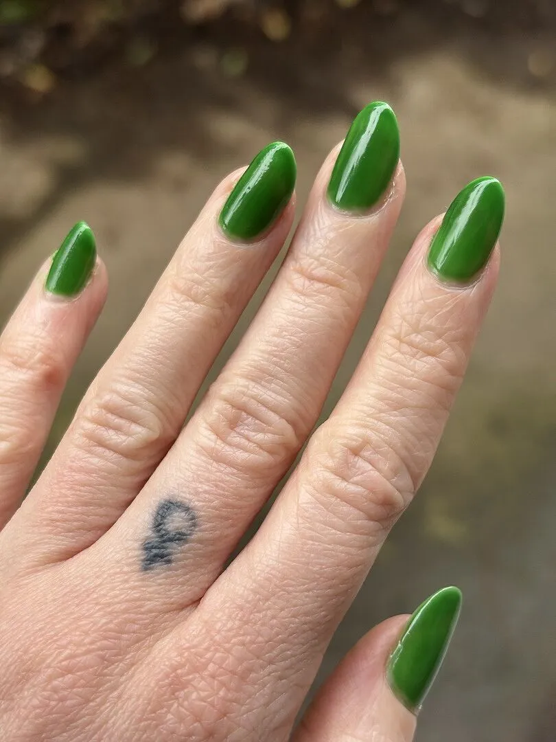 Cirque Colors Kelly Jelly nagellack jelly grön