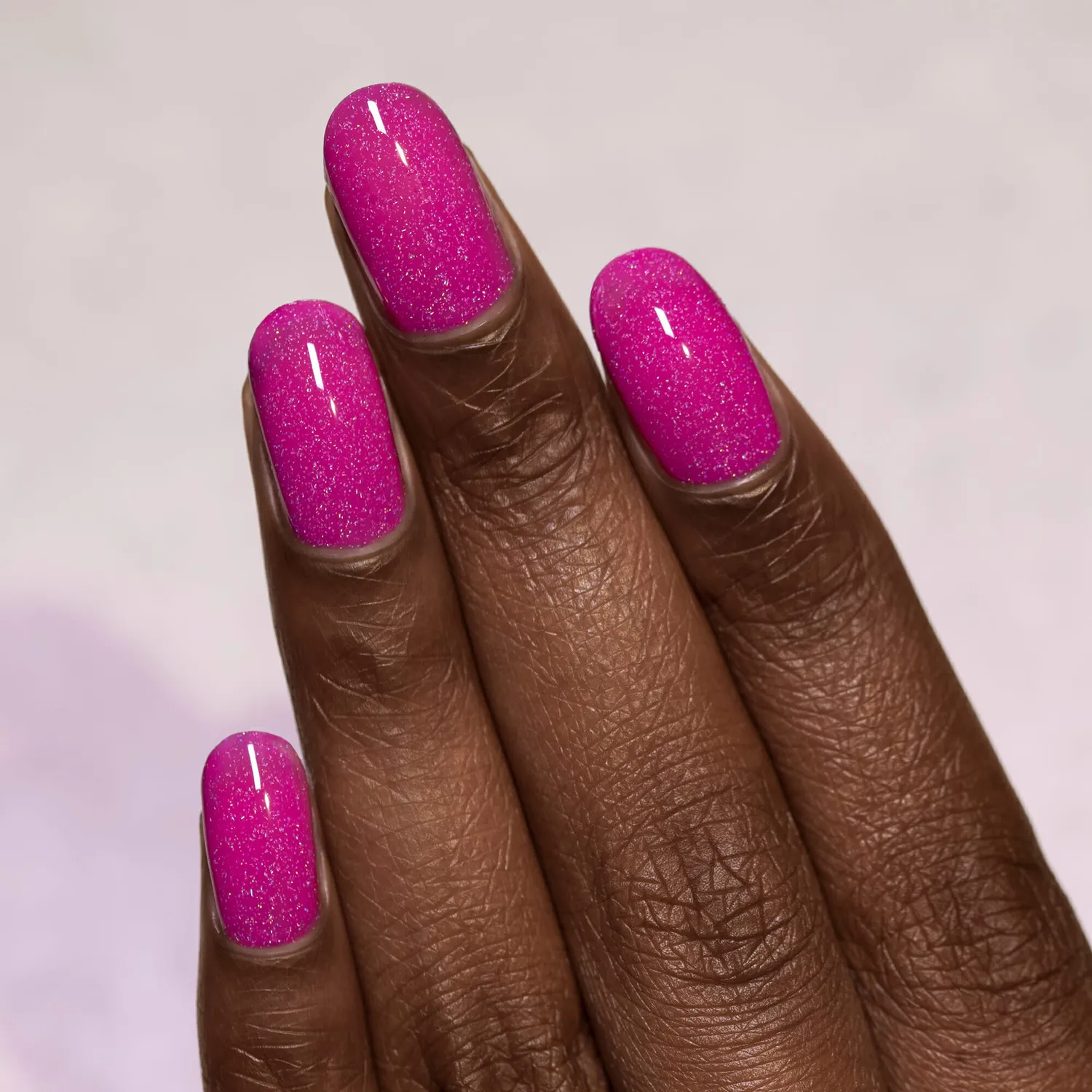 ILNP Party Hat holografiskt nagellack djup cerise