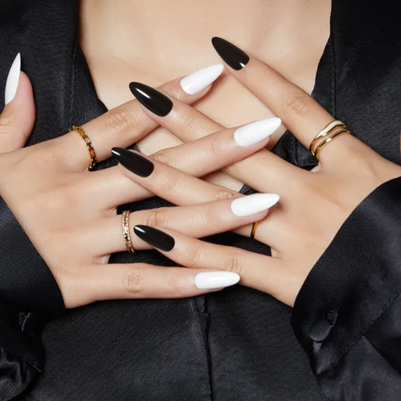 modelones Inspire Gel Ebony gellack 15ml svart krämig