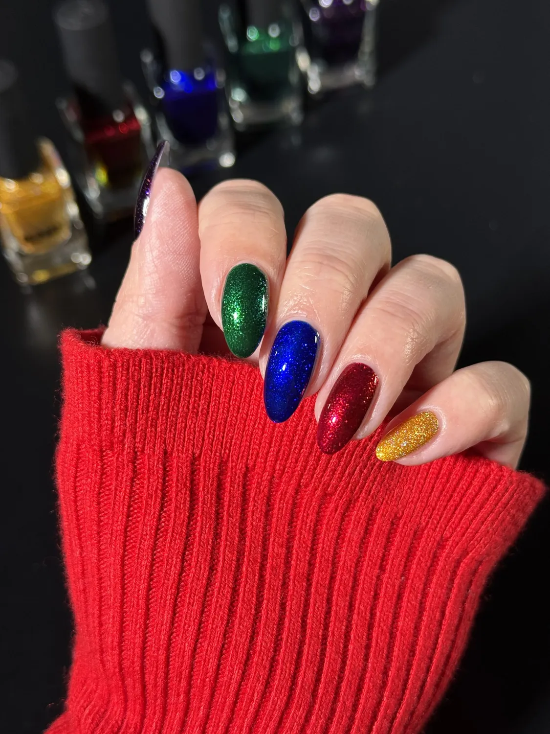 ILNP Precious Gems nagellacksset 6-pack juveltoner