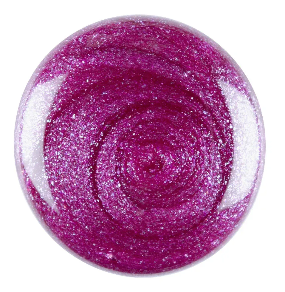 Iz Beauty Calgel CG134A gellack 4g maroon glitter