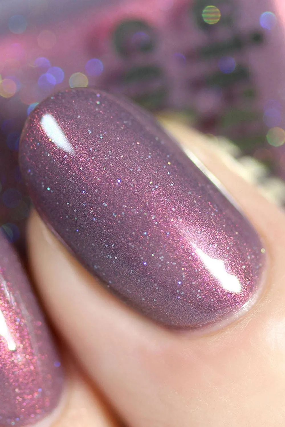 Cirque Colors Earthen nagellack brunt shimmer röd