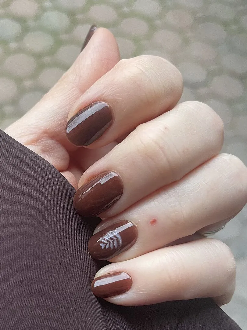 Cirque Colors Mahogany Jelly nagellack varmbrun jelly