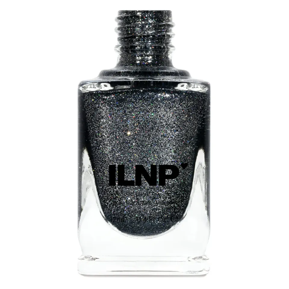 ILNP Private Reserve nagellack svart metallic