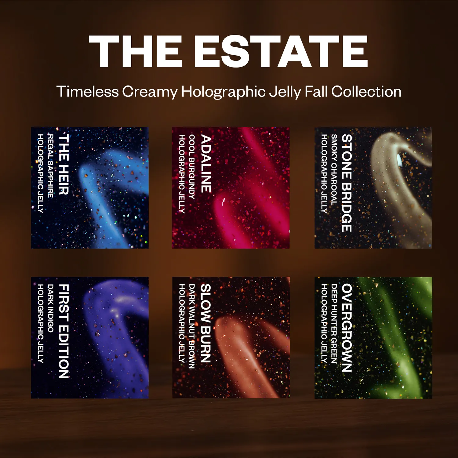 ILNP The Estate Collection nagellack 6-pack juvel