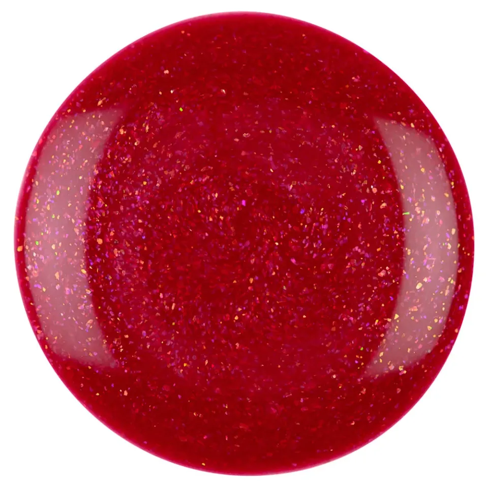 Iz Beauty GEL&GO Hepburn gellack 12 ml hallonröd shimmer