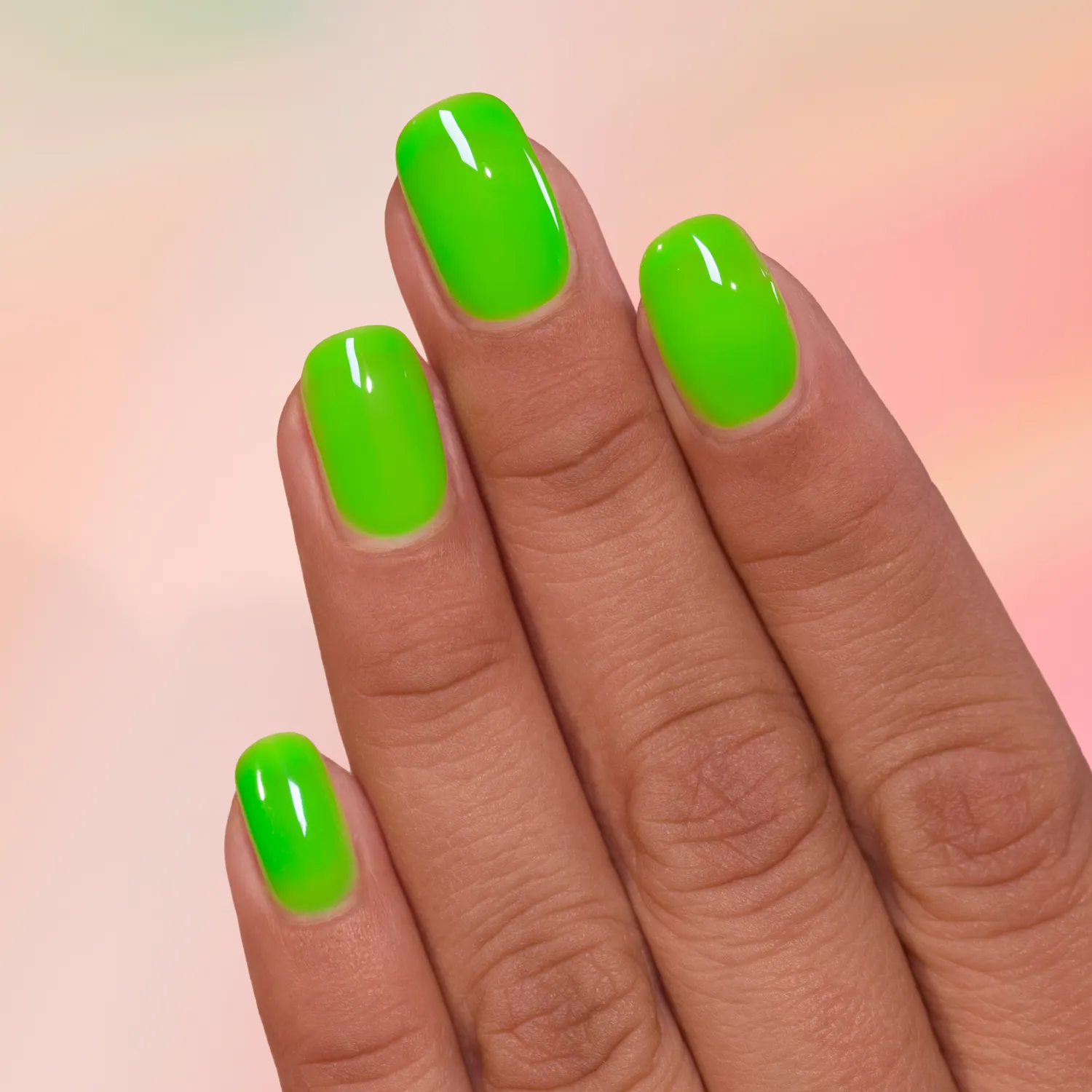ILNP Sour Apple nagellack neongrön jelly