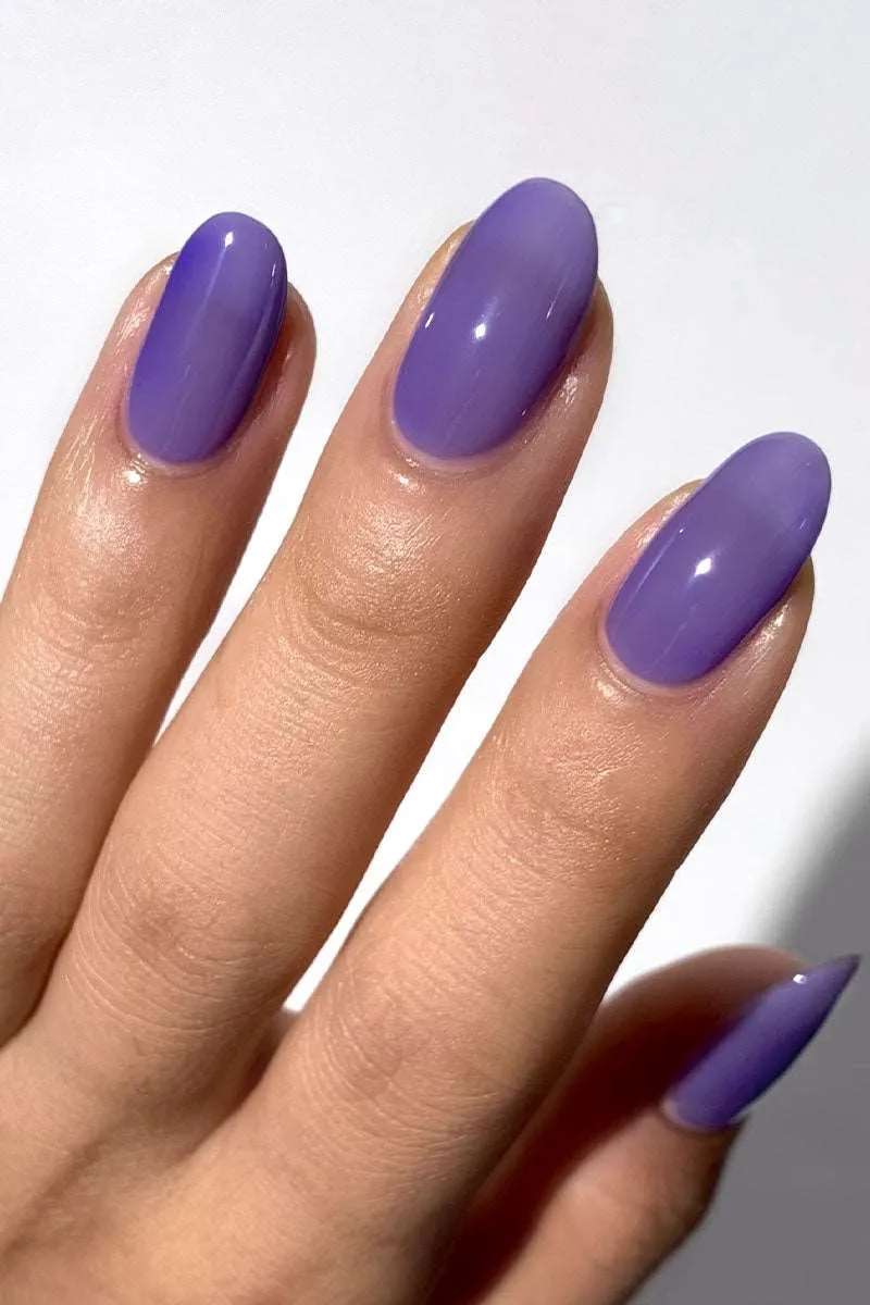 Cirque Colors Blurple Jelly nagellack blå-lila jelly