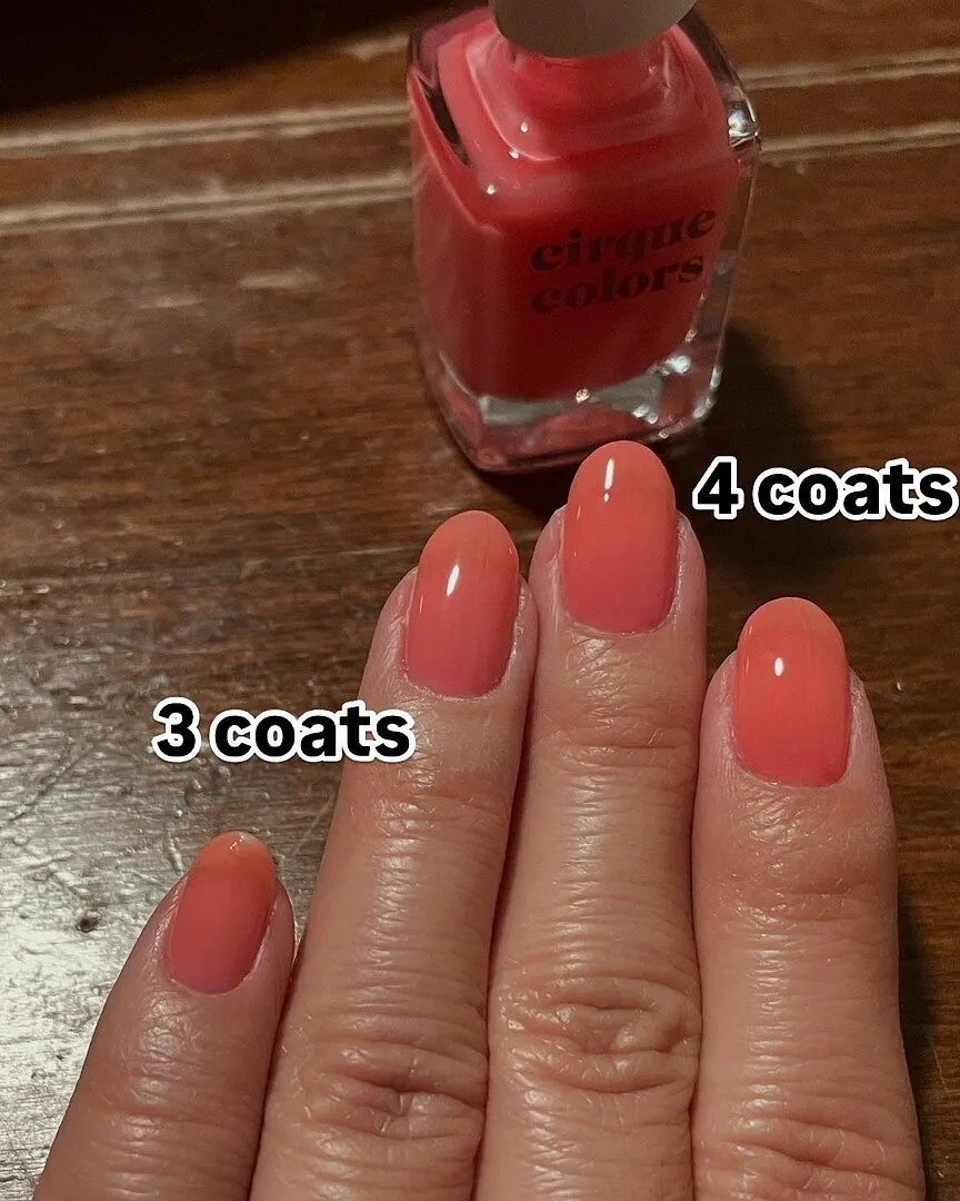 Cirque Colors Guayaba Jelly nagellack guava
