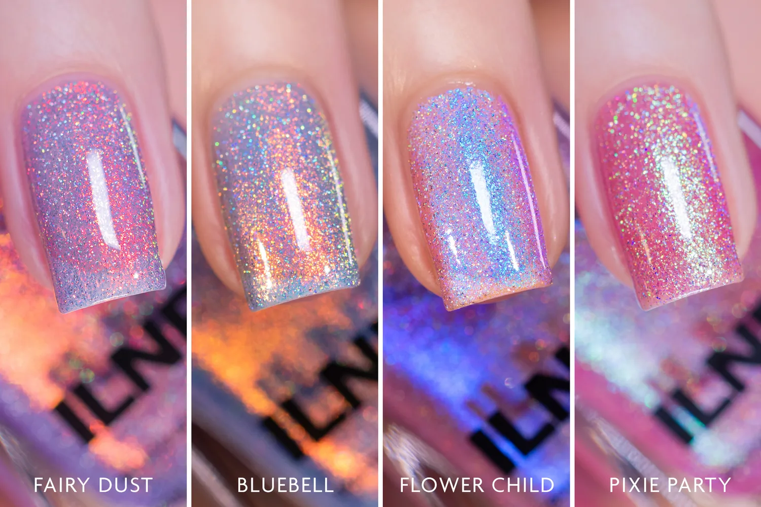 ILNP Fairy Shimmer Bundle nagellack 4-pack