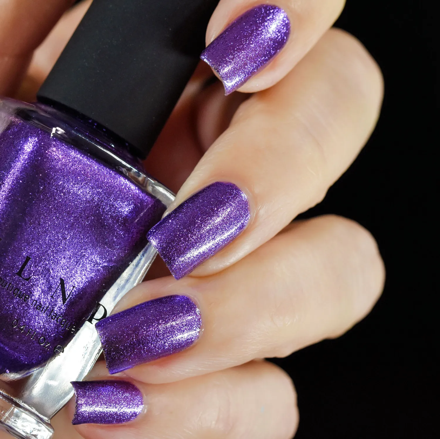 ILNP Hi-Fi nagellack metalliskt klarlila
