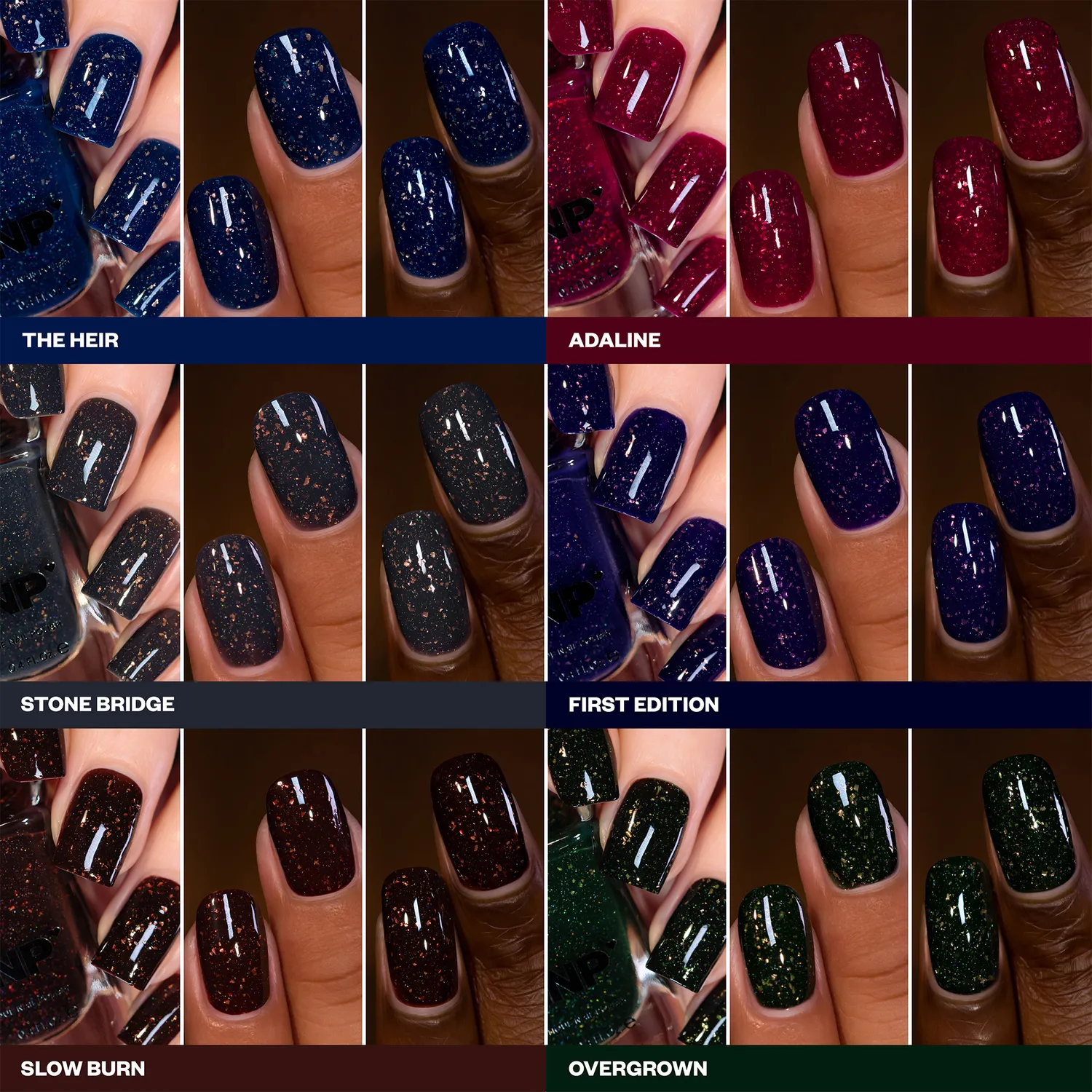 ILNP The Estate Collection nagellack 6-pack juvel