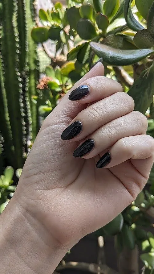 Cirque Colors NSFW Jelly nagellack svart transparent