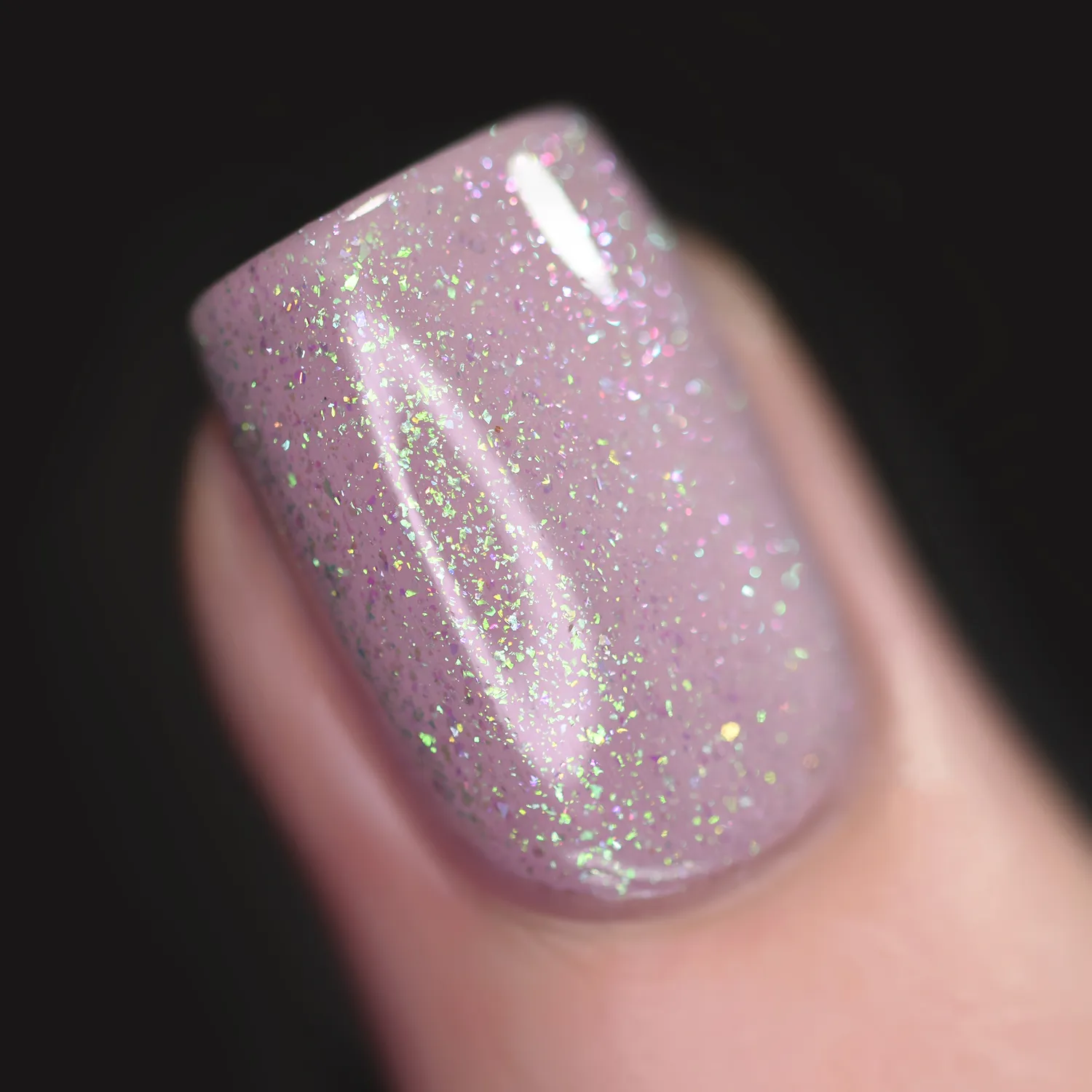 ILNP Renegade nagellack duokrom topper grön-lila