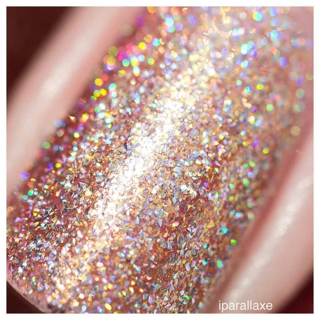 ILNP That Other Girl holografiskt nagellack rosa guld