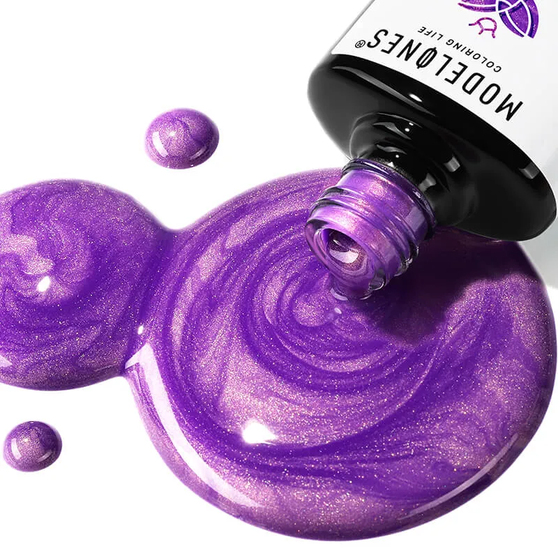 Modelones Inspire Gel 2572 gellack Purple Shell Thread lila