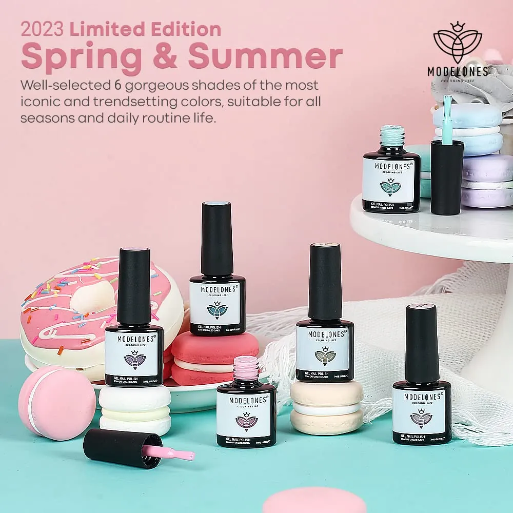 Modelones New Romantics gellack 6-pack pastell