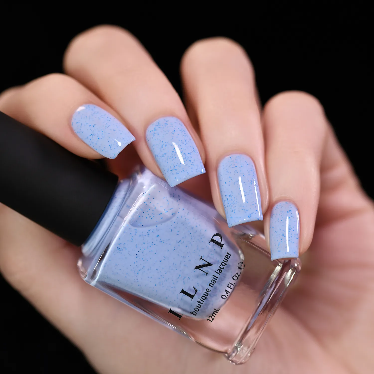 ILNP Bluebird nagellack periwinkle flakies