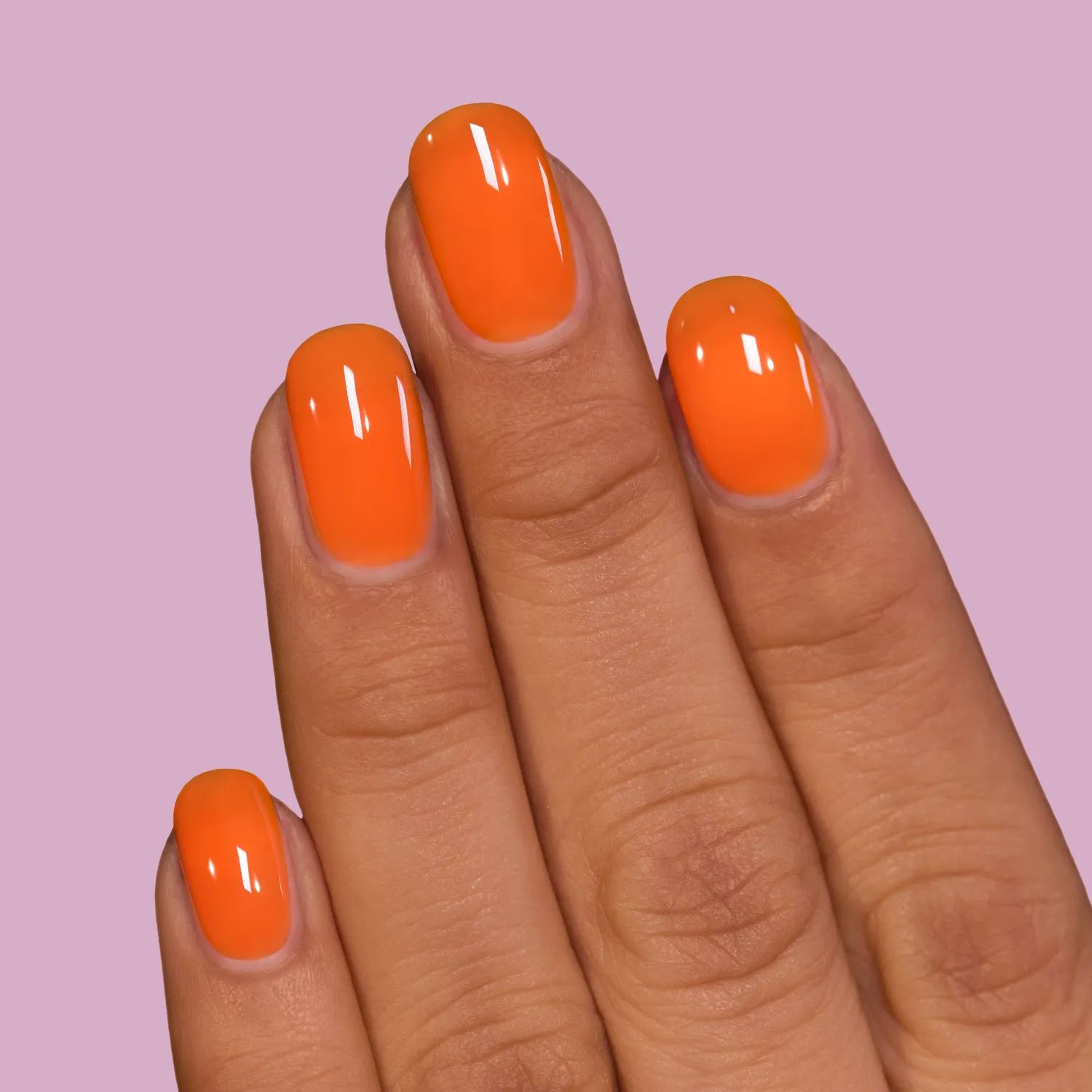 ILNP Watercolor Tango nagellack orange jelly