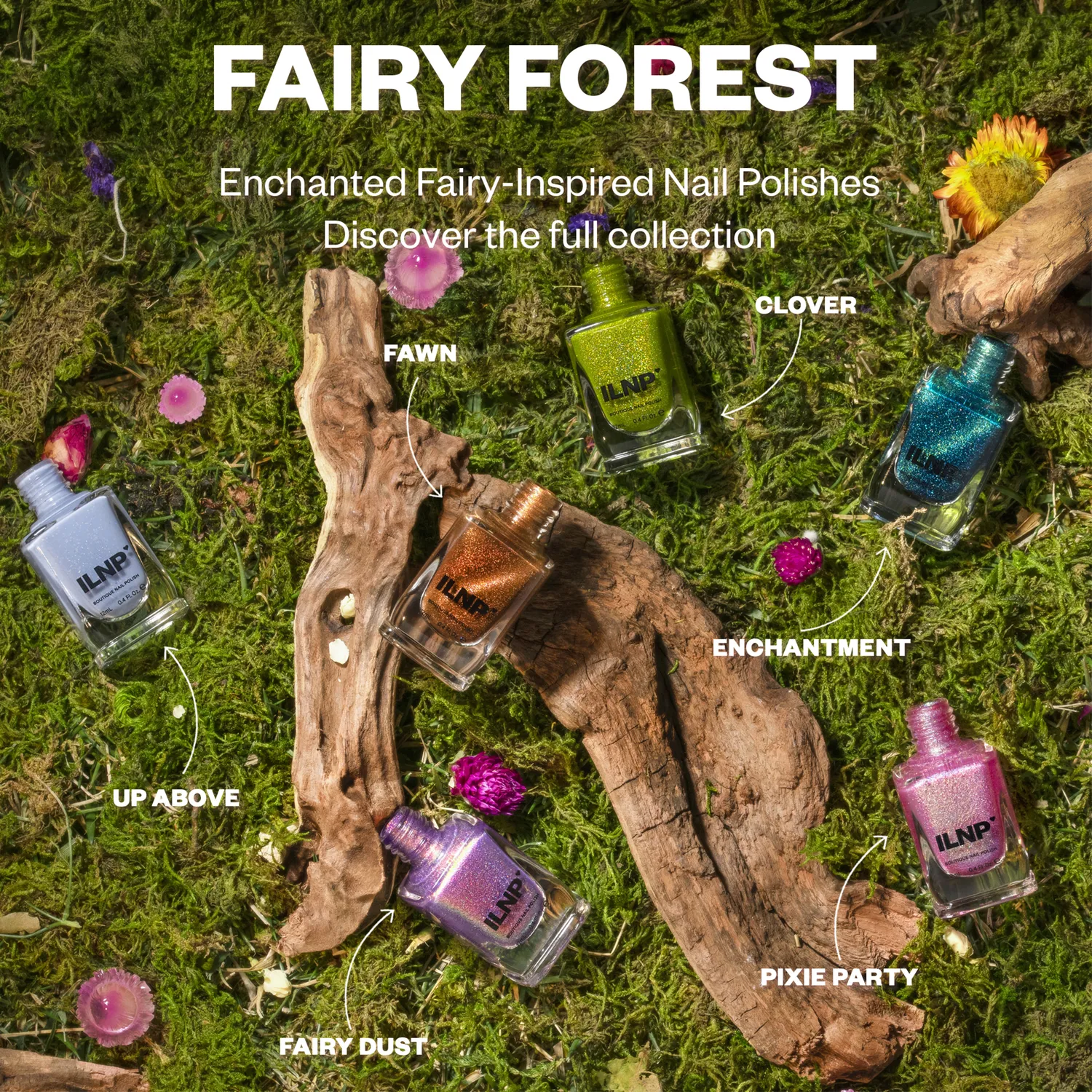 ILNP Fairy Dust nagellack lila jelly orange skimmer