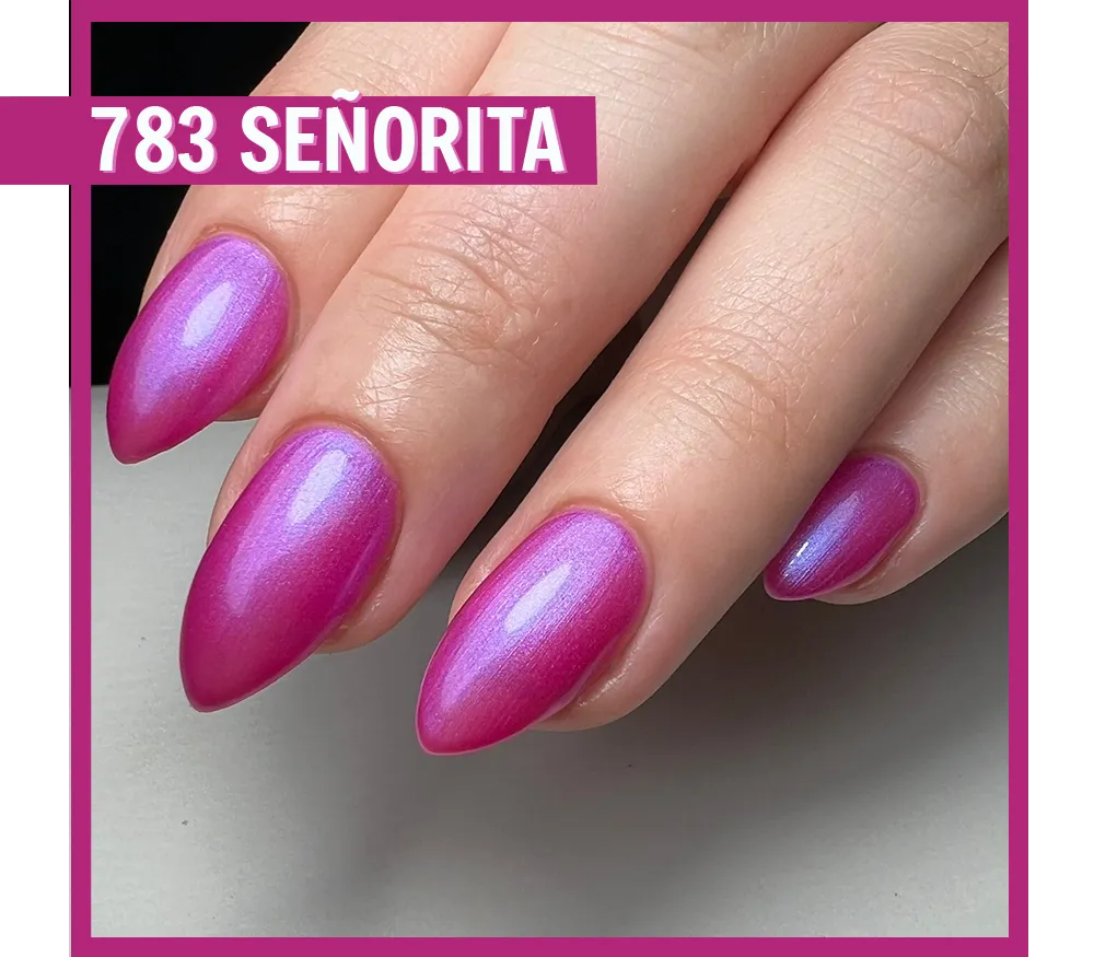 Iz Beauty Calgel Señorita CG783 gellack 4g lila
