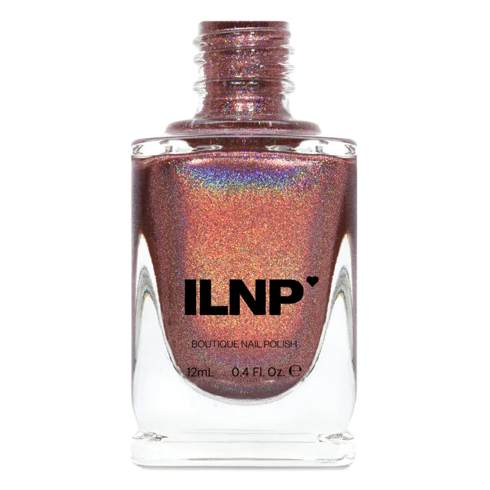 ILNP Ultra Holo Dinner Party nagellack marsala koppar