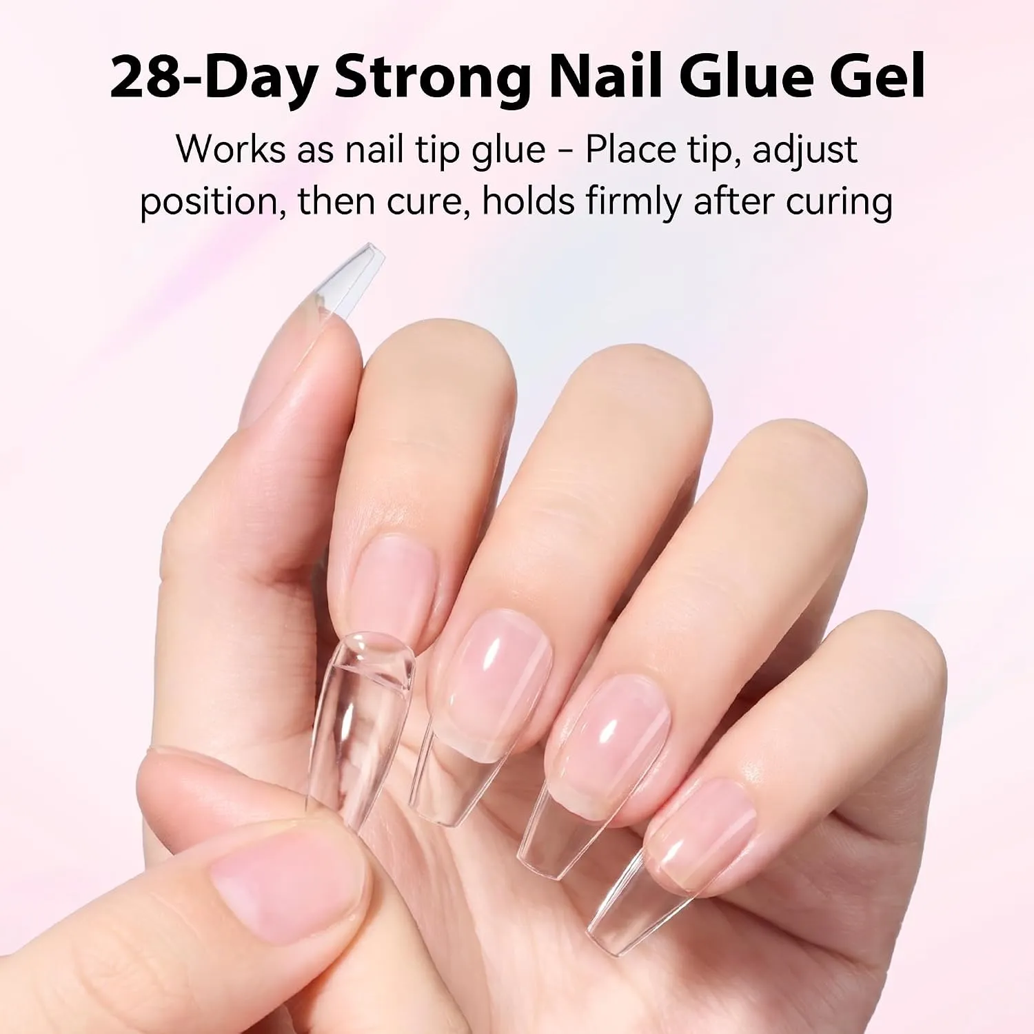 Makartt Hema Free 8-in-1 Builder Nail Gel clear