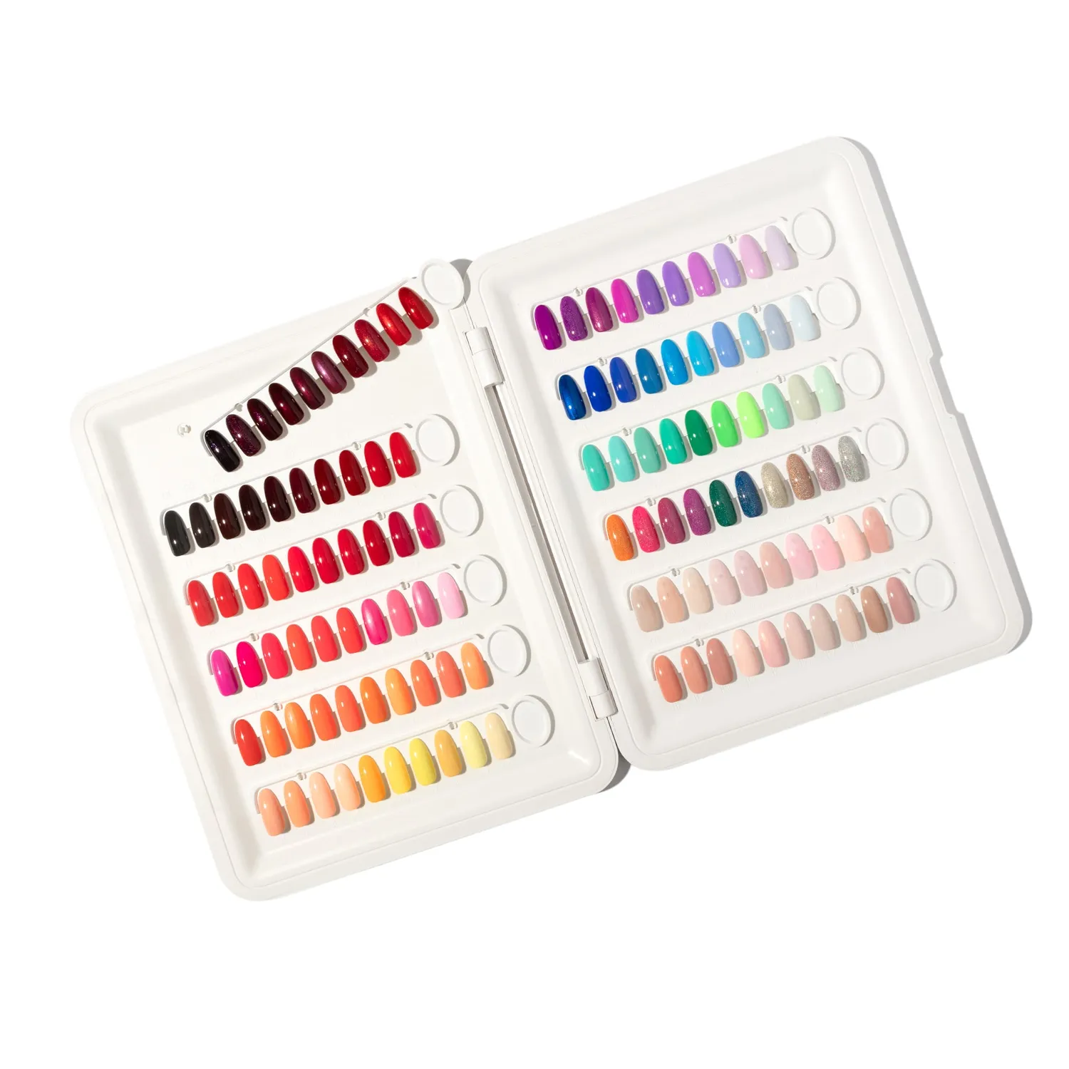 Iz Beauty Gel Swatch Book färgkartabok singel 120 färger