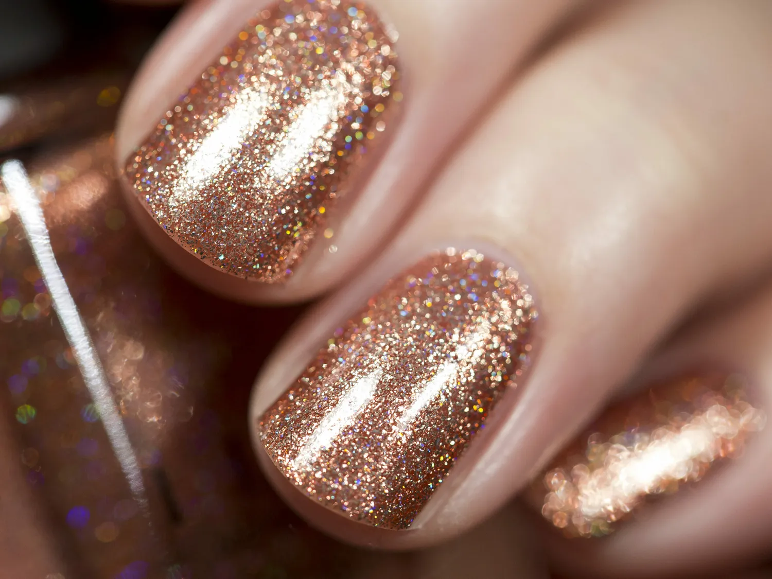 ILNP Ultra Metallics Copper Top nagellack koppar metallic