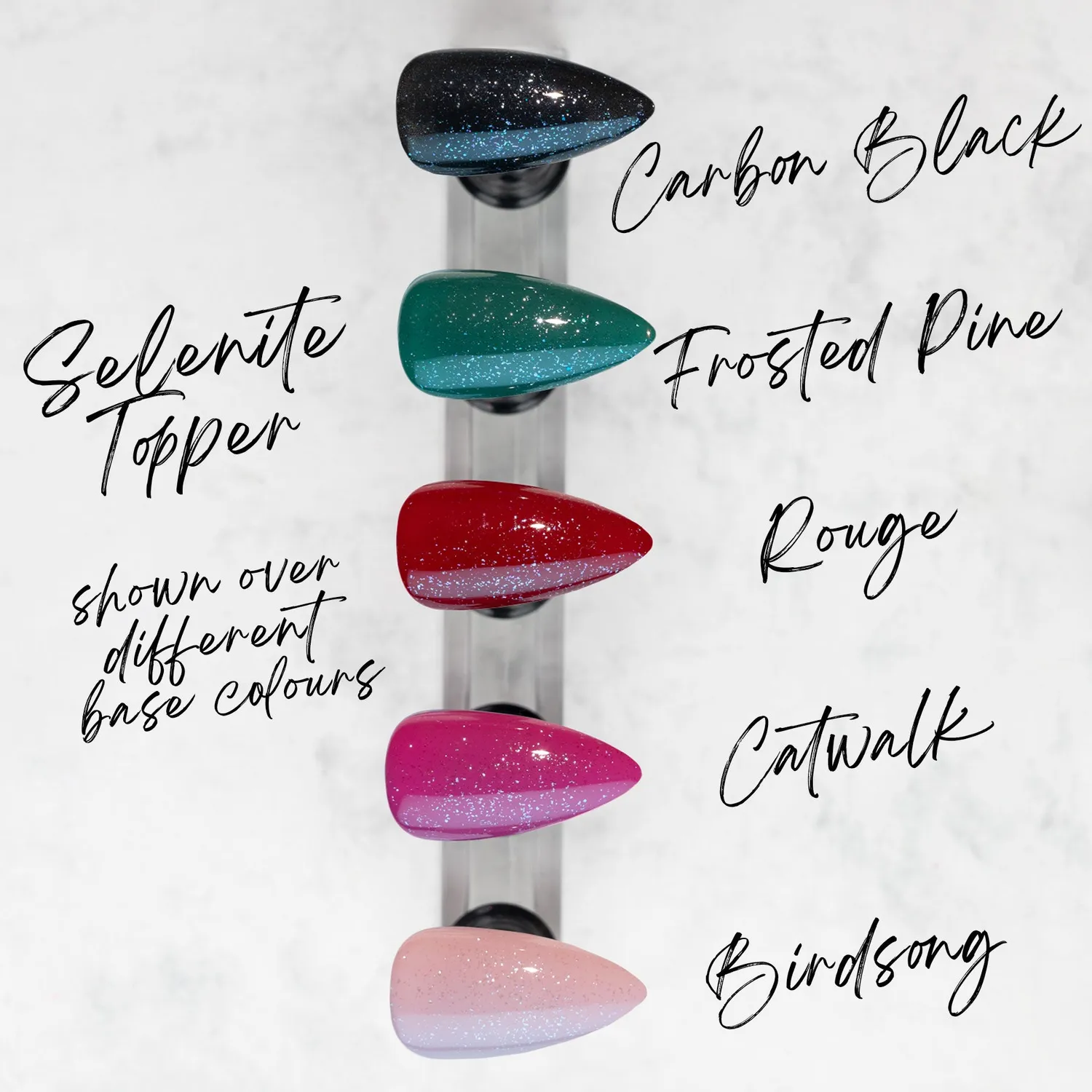 Iz Beauty Pro Colour Selenite Topper gel 4g glitter