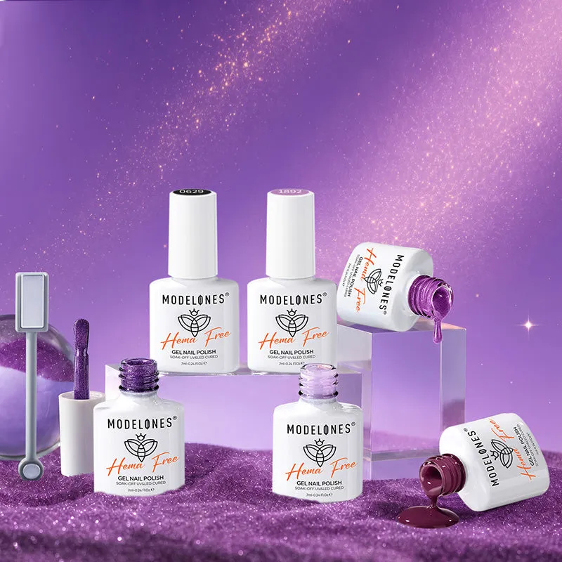 Modelones Violet Eclipse gellack 6-pack lila hemafri