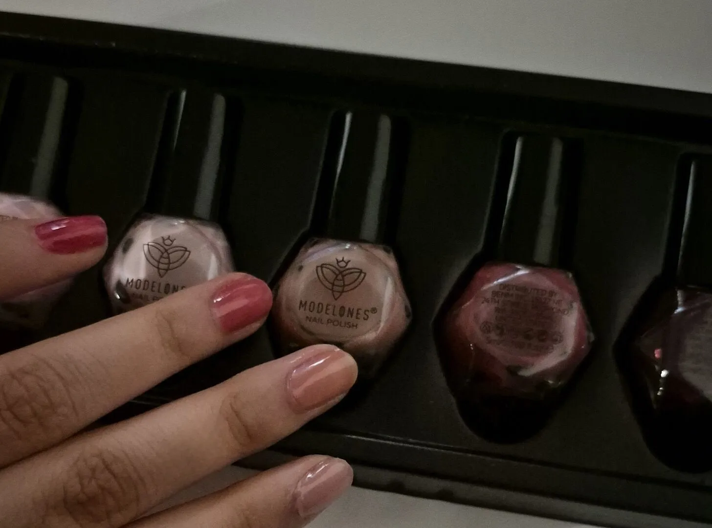 Modelones nagellackset Jelly Park nude 6-pack jelly