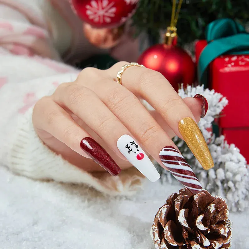 Modelones Gilded dippingpulver guld shimmer 8 g