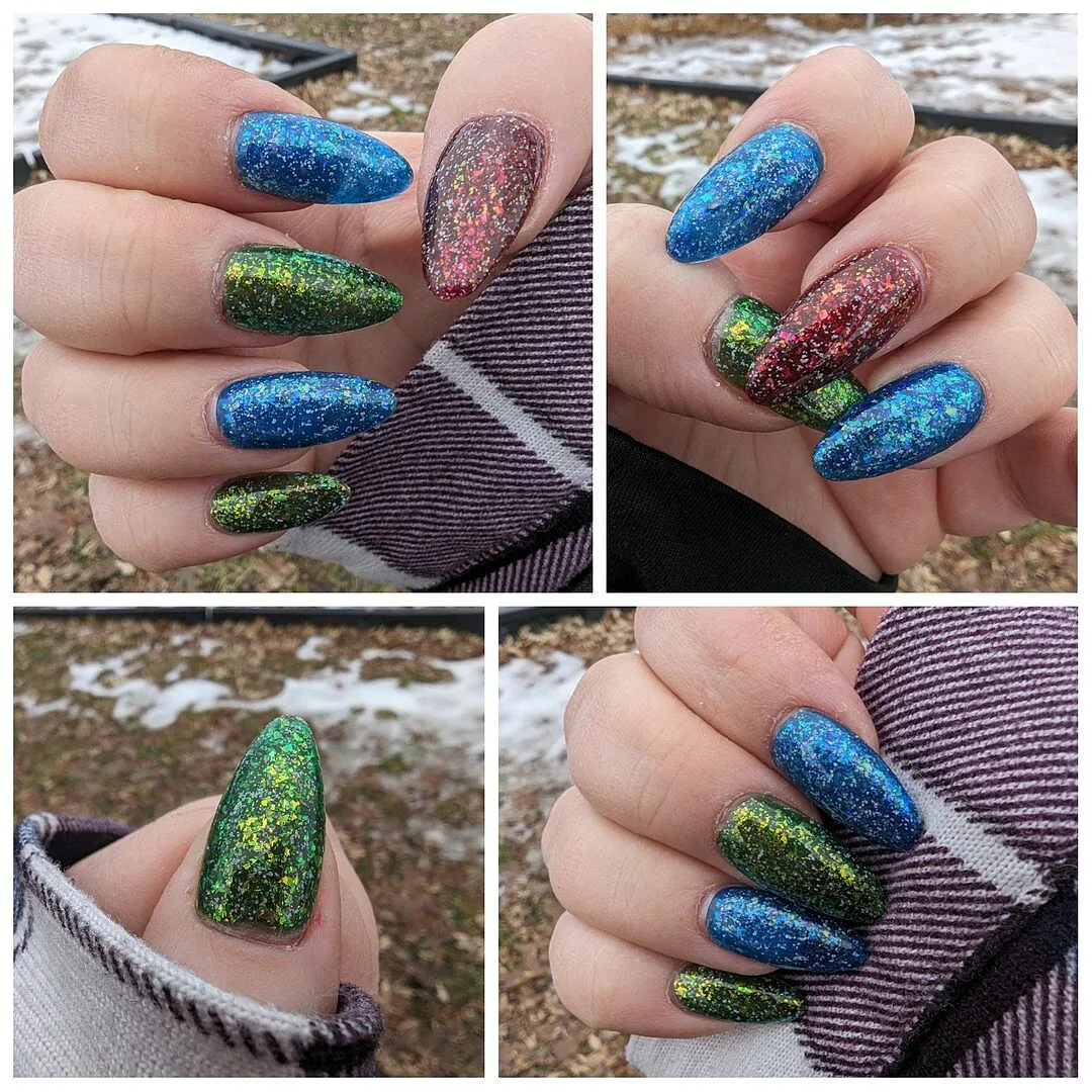 Cirque Colors Snow Angel nagellack vit glittertopper