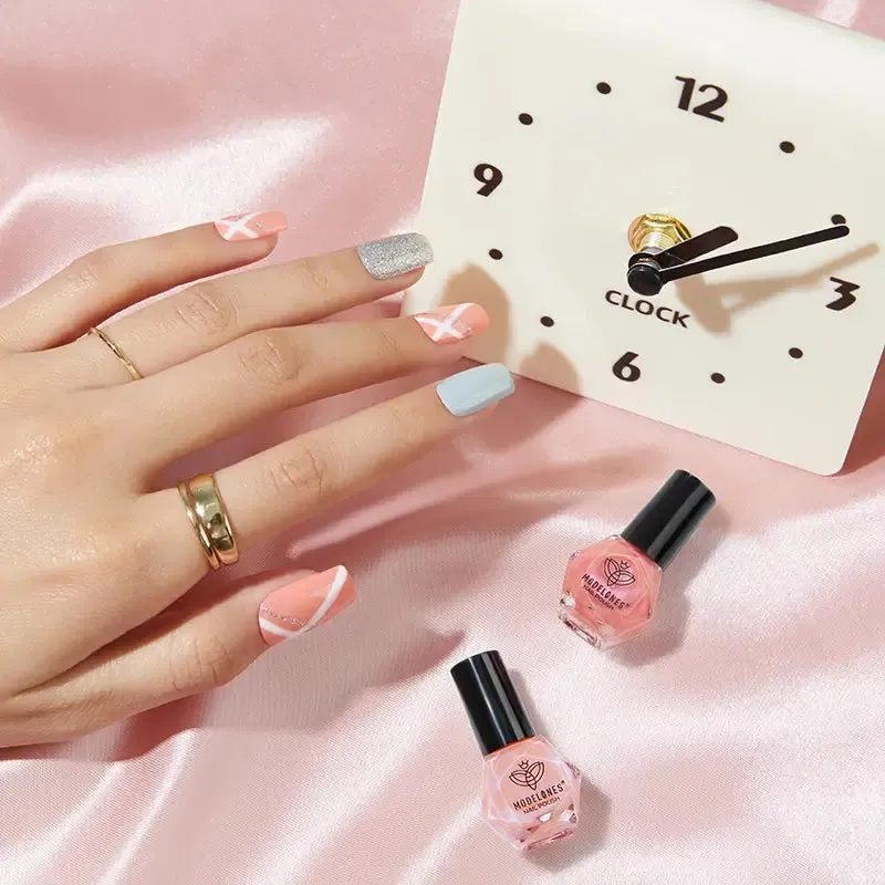 Modelones Breeze nagellacksset 6 färger kräm