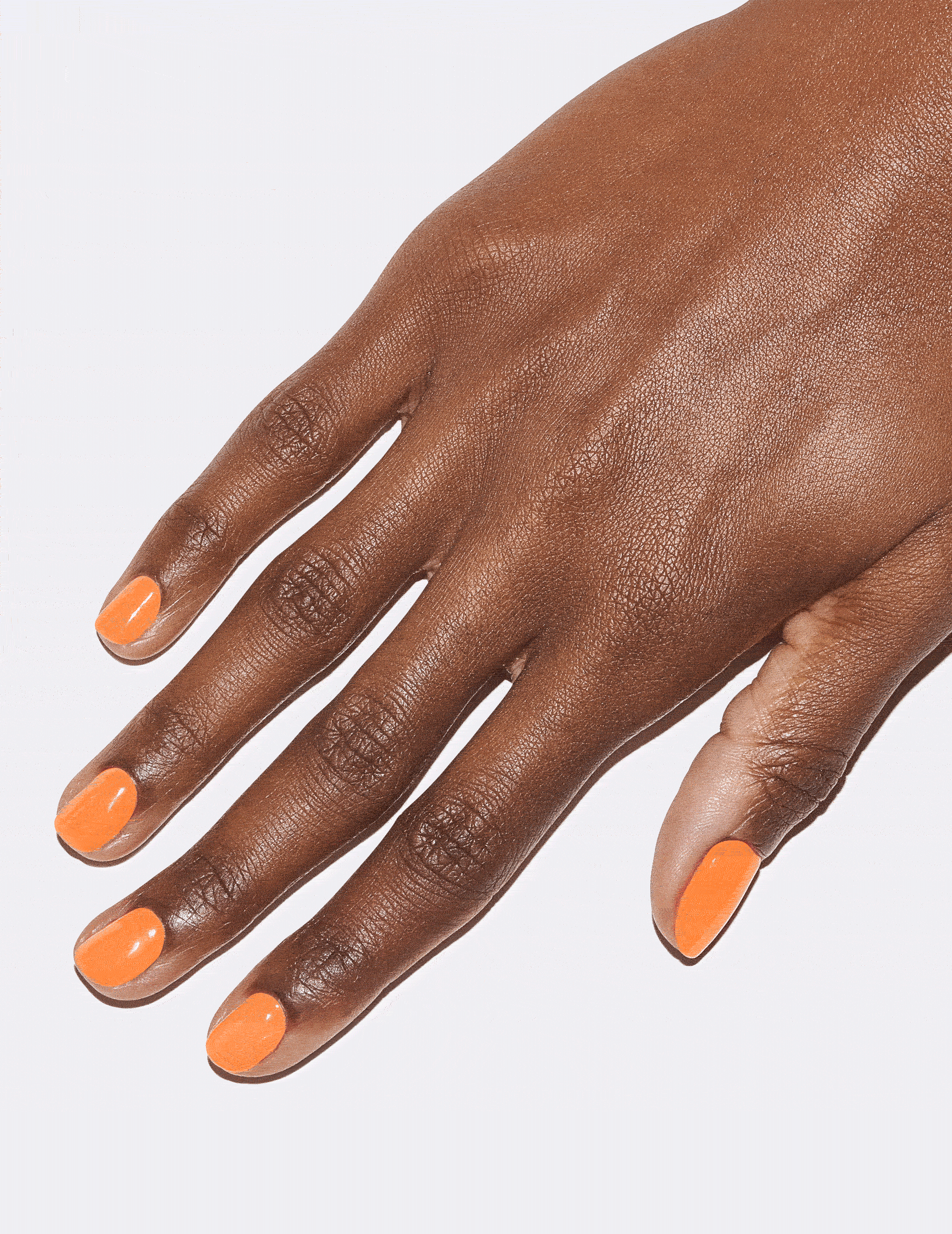 Le Mini Macaron Mango gellack klarorange täckande