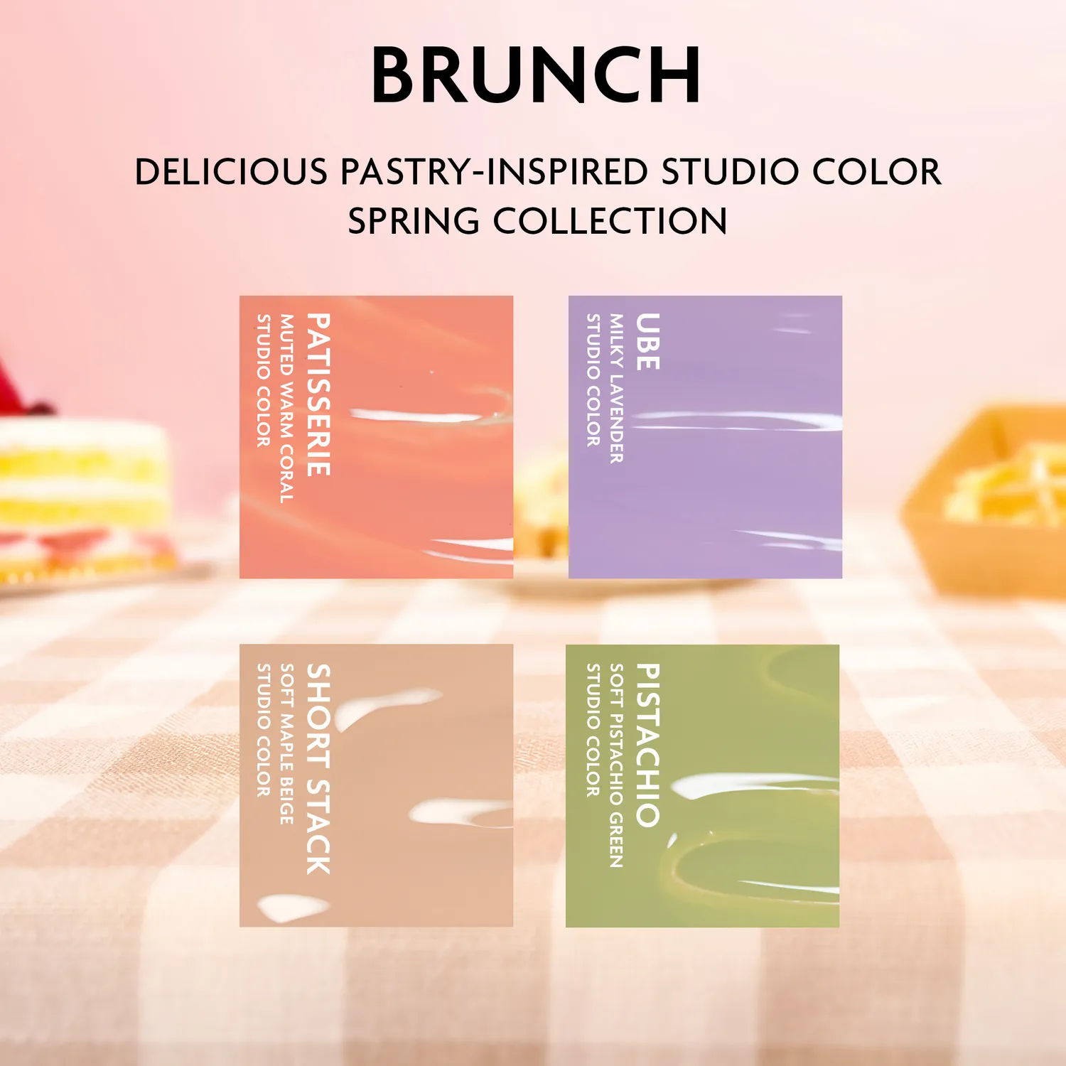 ILNP Brunch Collection nagellack 4-pack krämig