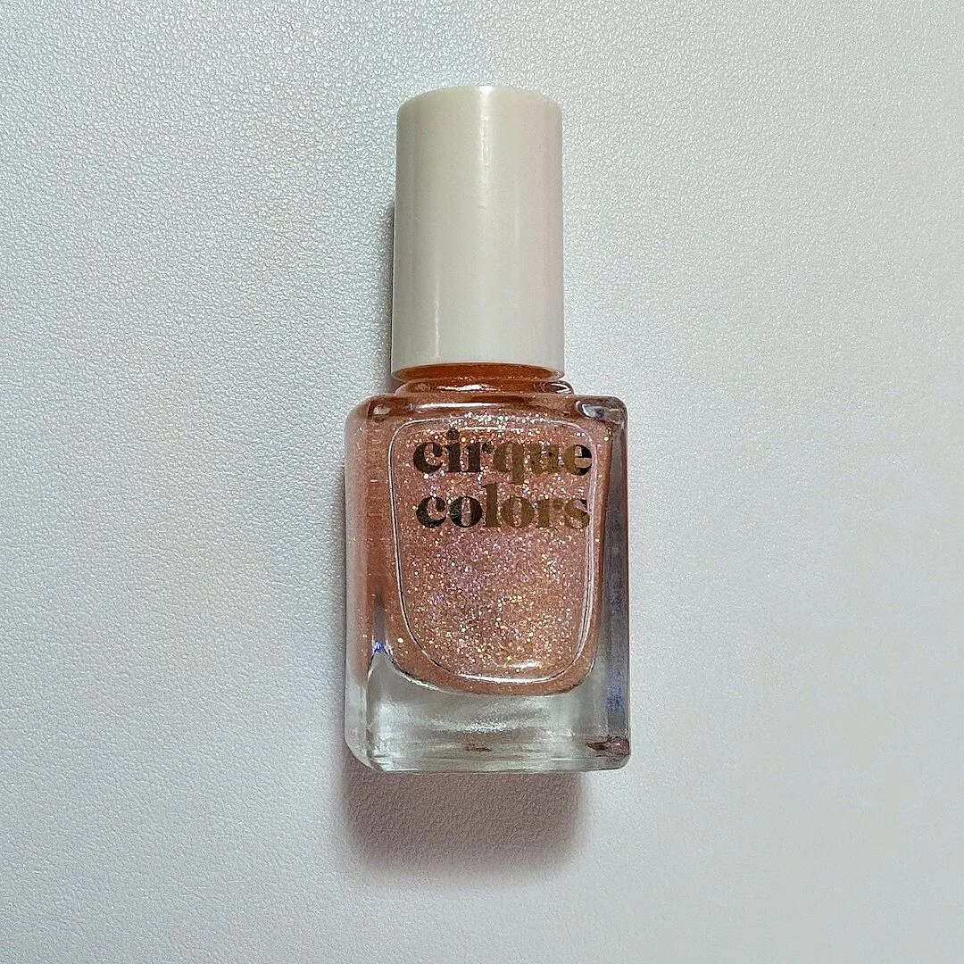 Cirque Colors Rosé All Day nagellack rosa holo