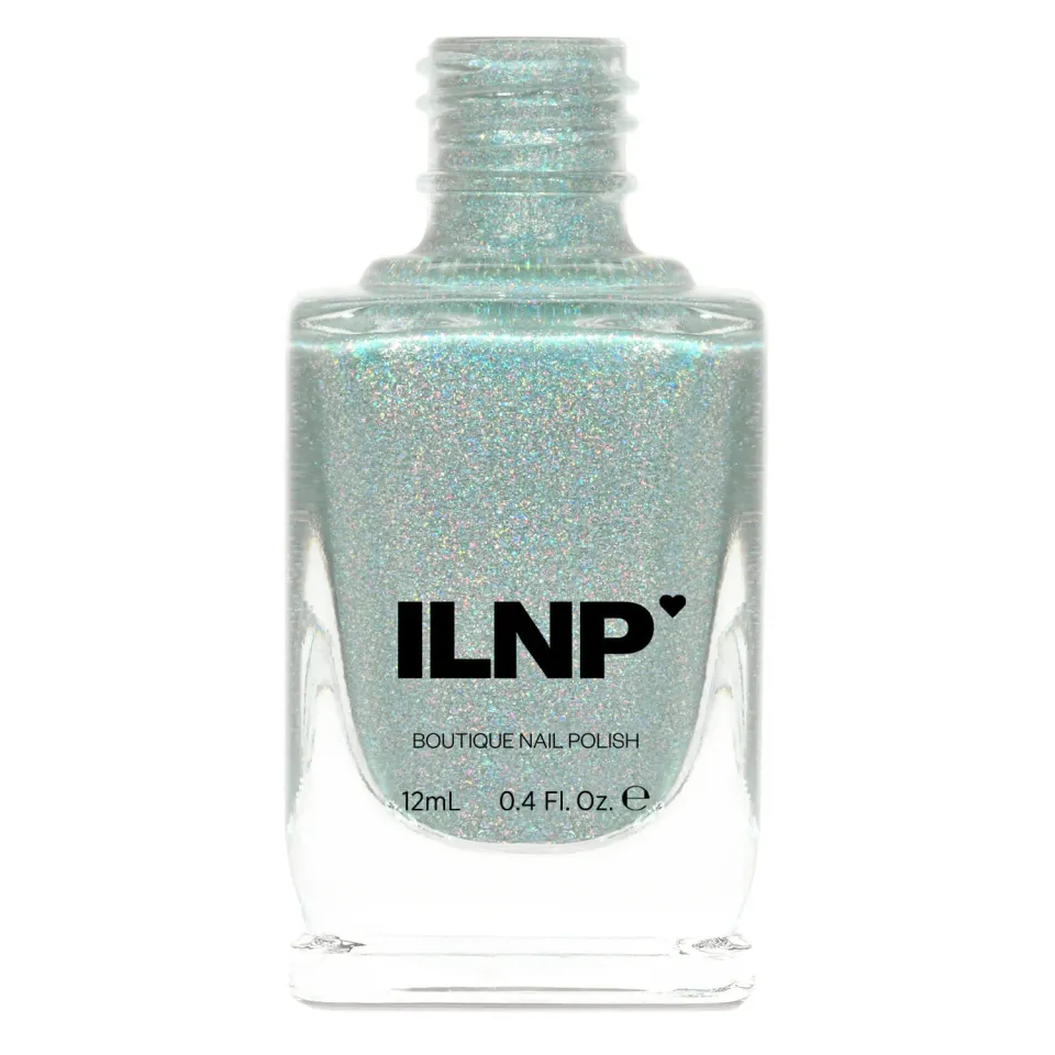 ILNP Ever After Sage nagellack holografisk grön