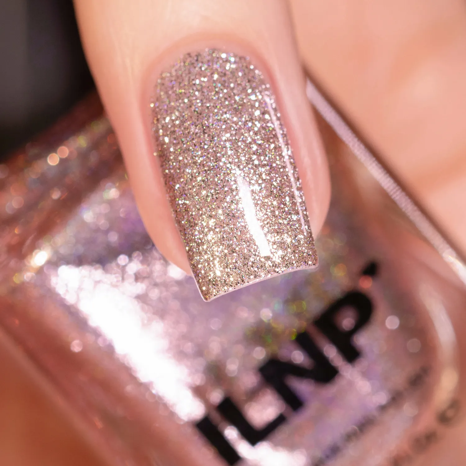 ILNP Crystal nagellack champagne metallic