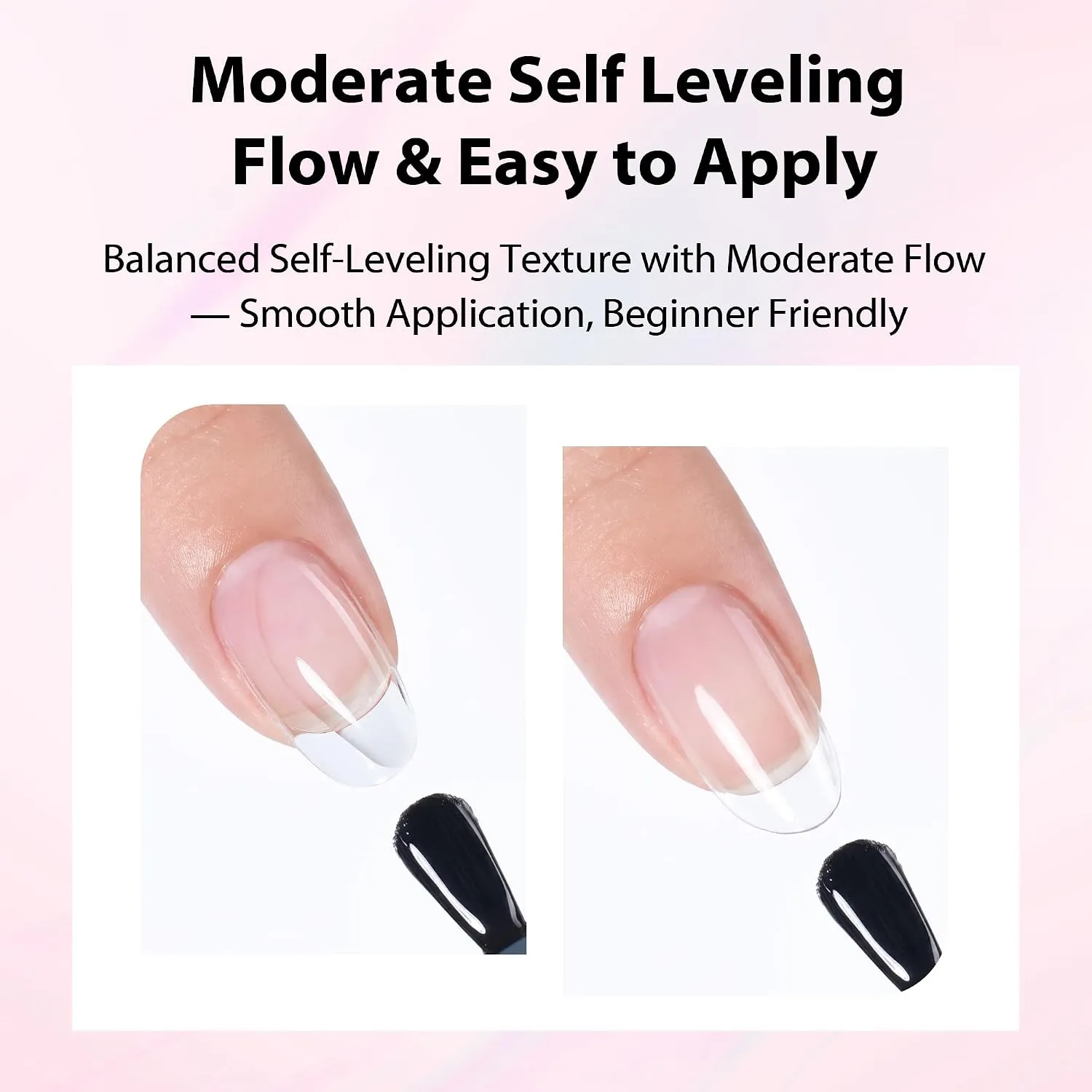 Makartt Hema Free 8-in-1 Builder Nail Gel clear