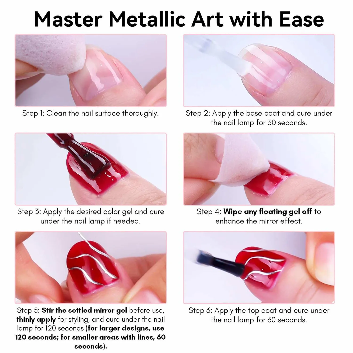 Makartt Gel Liner nagellack Black White kit