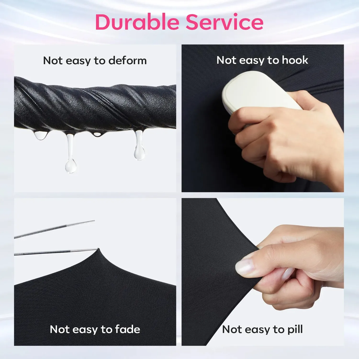 modelones Anti-UV Light Glove For Nails Salon uv-handske 4 färger