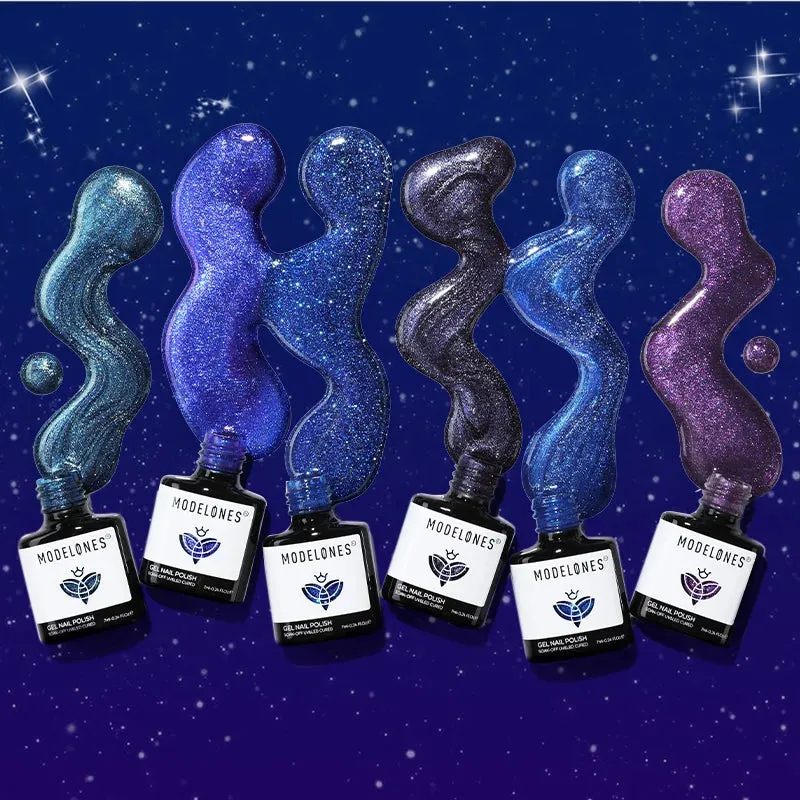 Modelones Stargazing gellack 6-pack cat eye shimmer