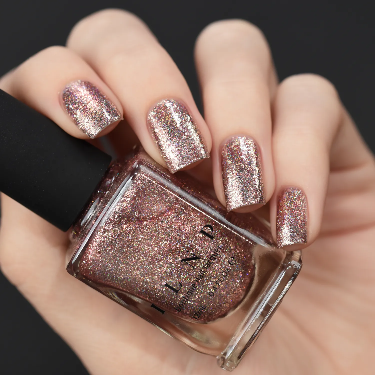 ILNP Madison Ave nagellack antikrosa metallic
