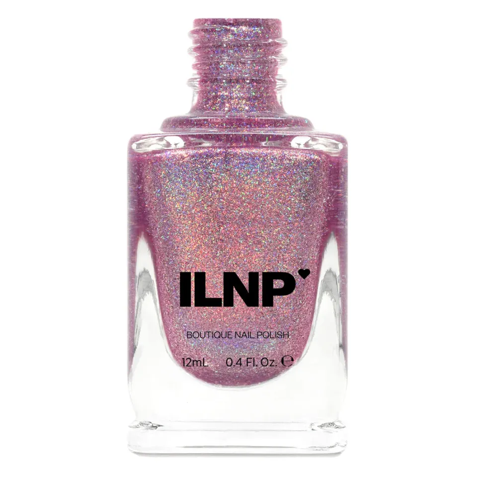 ILNP Dream Girl nagellack ljuslila stark holo