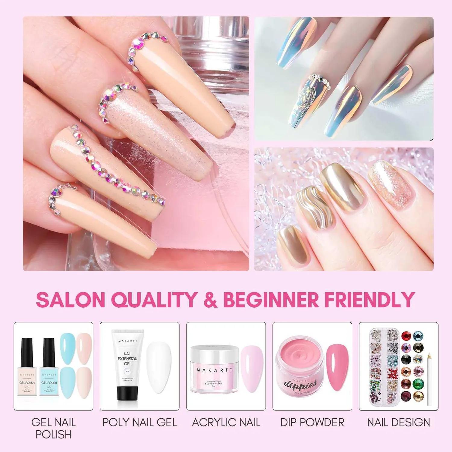 Makartt 3-in-1 Hard Gel Top Coat gel topplack