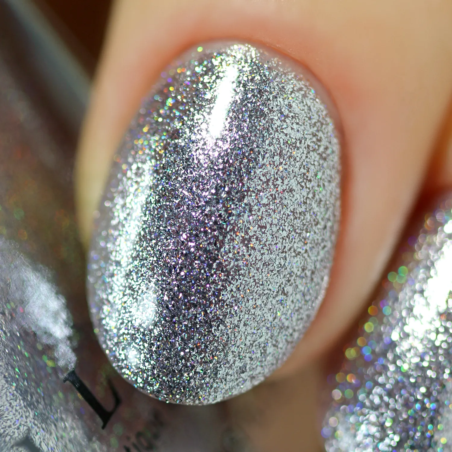 ILNP Echo nagellack silver metallic