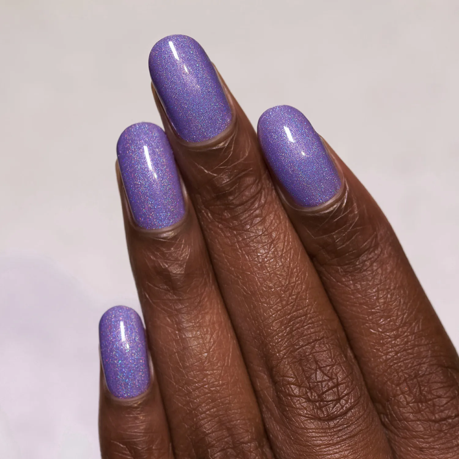 ILNP Charmingly Purple nagellack klarlila holo